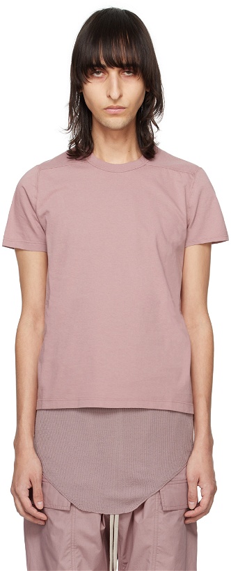 Photo: Rick Owens Pink Level T-Shirt