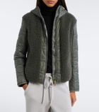 Bogner Bibi teddy-trimmed quilted ski jacket