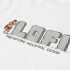 Lo-Fi Men's Prehistoric T-Shirt in White