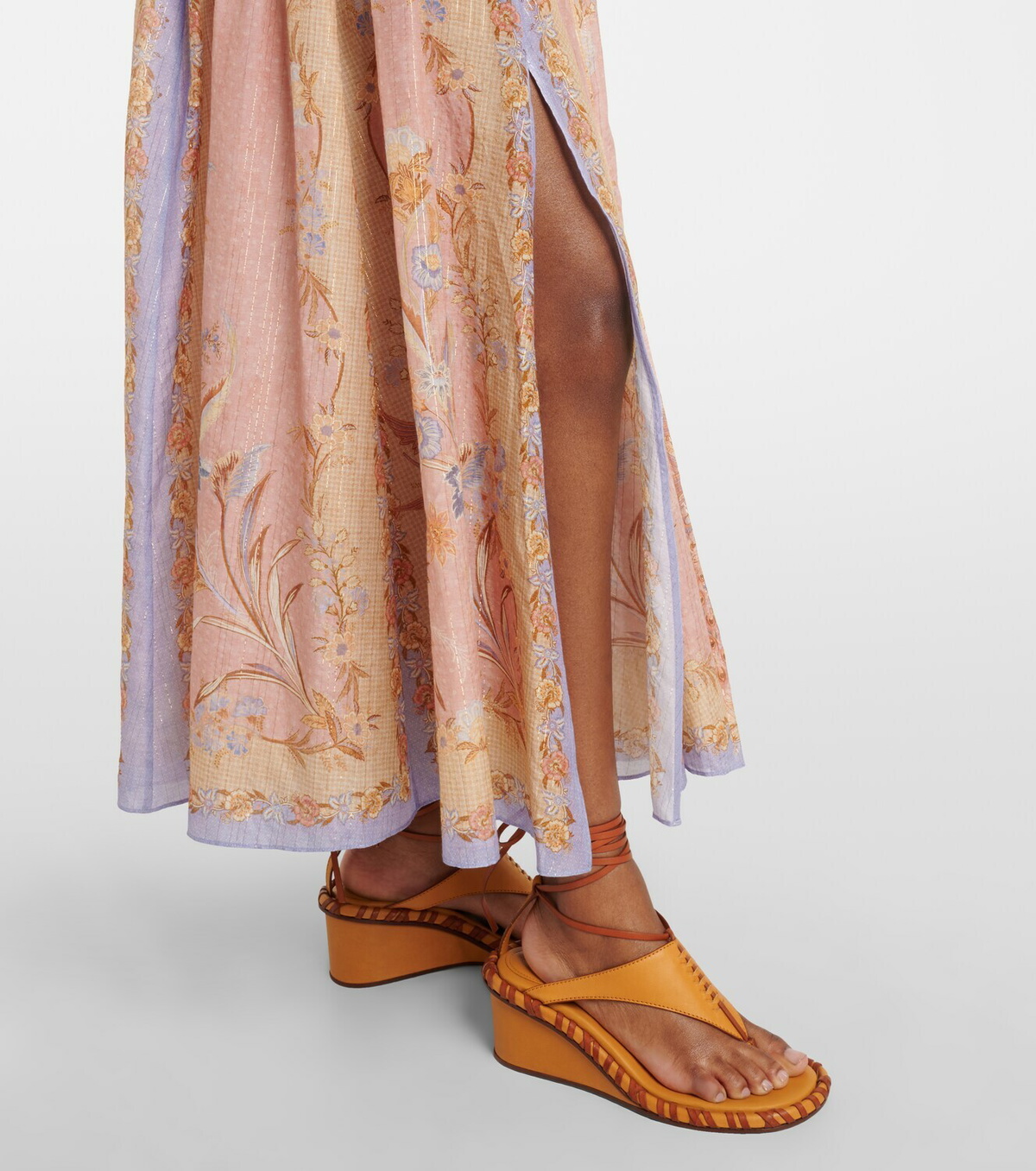 Zimmermann Indra cotton and silk-blend maxi dress