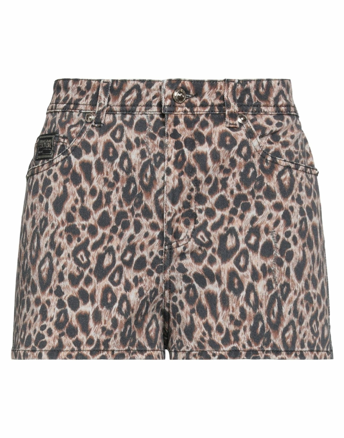 Versace Jeans Couture Womens Denim shorts Camel