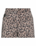 Versace Jeans Couture Womens Denim shorts Camel