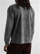 Aries - Chrome Desert Logo-Print Cotton-Jersey T-Shirt - Gray