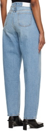 HALFBOY Blue Oversized Jeans