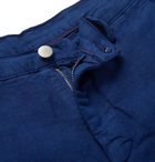 Massimo Alba - Slim-Fit Linen and Cotton-Blend Shorts - Blue