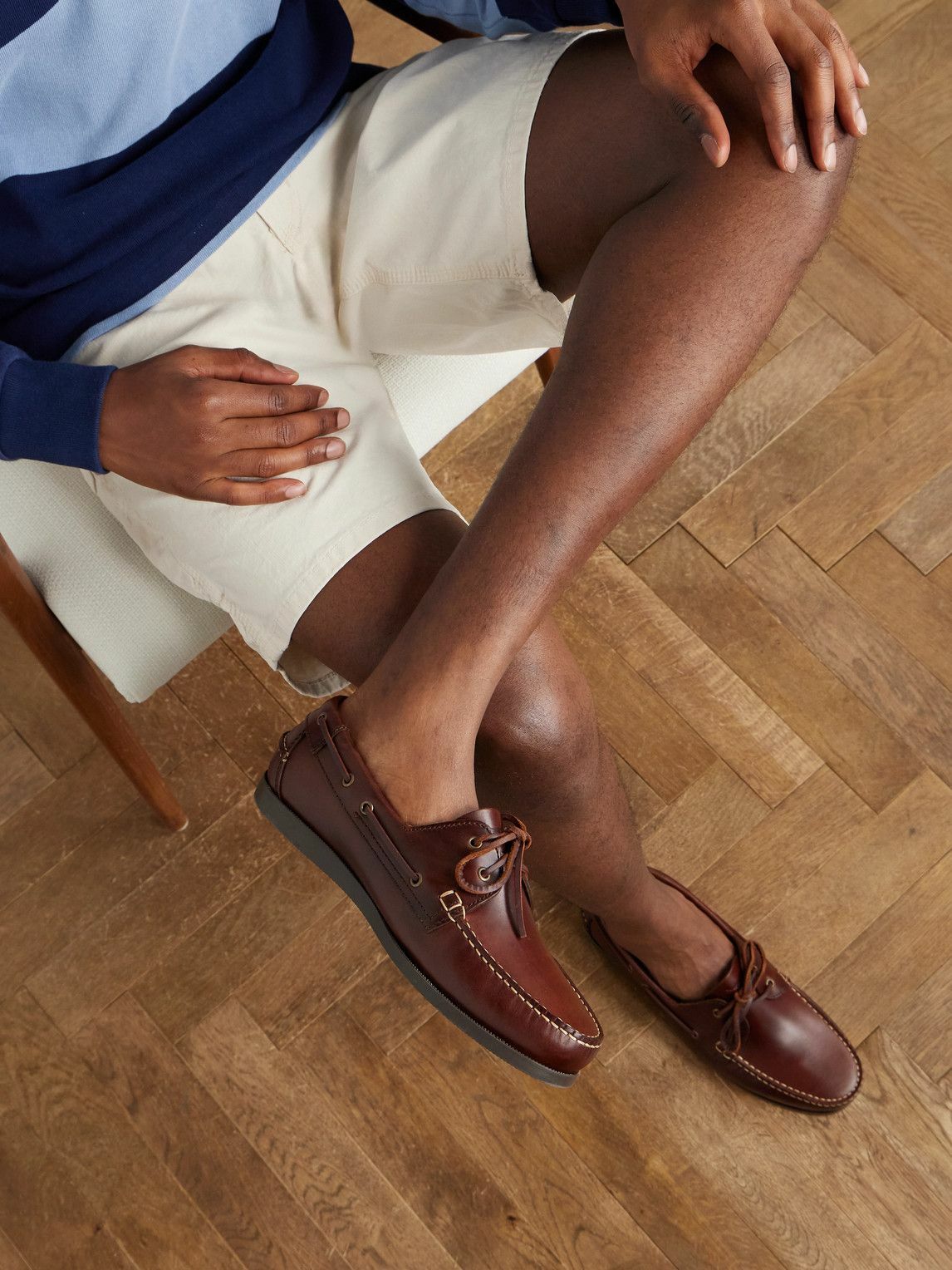 R.M.Williams - Islet Leather Boat Shoes - Brown
