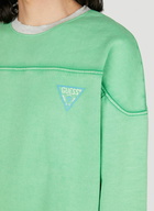 Guess USA - Vintage Logo Sweatshirt in Green