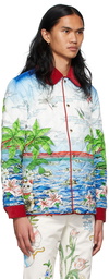 Casablanca Multicolor Printed Table Jacket