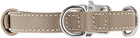 PAGERIE Pets Taupe 'The Clyde' Collar