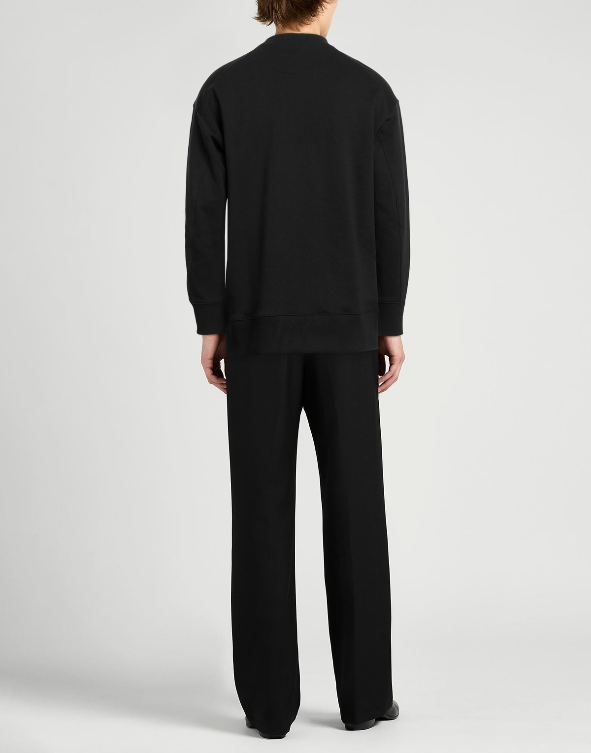 Y-3 Mens Sweatshirt in Black