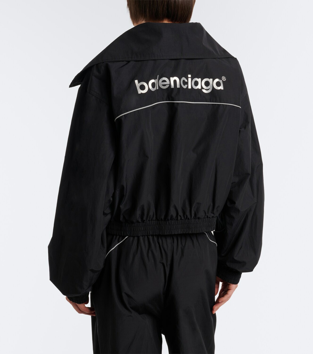 Balenciaga Cotton-blend track jacket