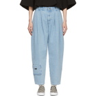Gosha Rubchinskiy Blue Carpenter Fit Jeans