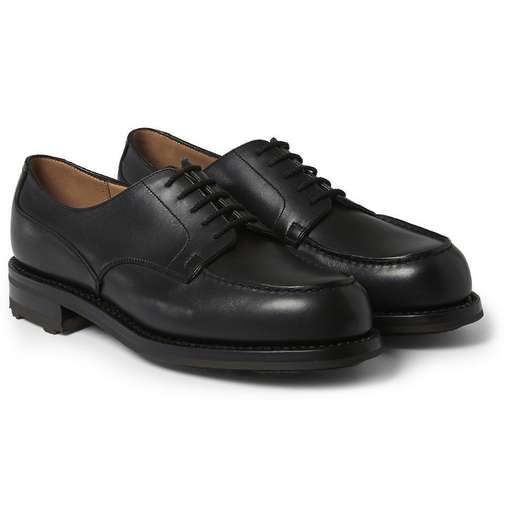 Photo: J.M. Weston - 641 Leather Derby Shoes - Men - Black