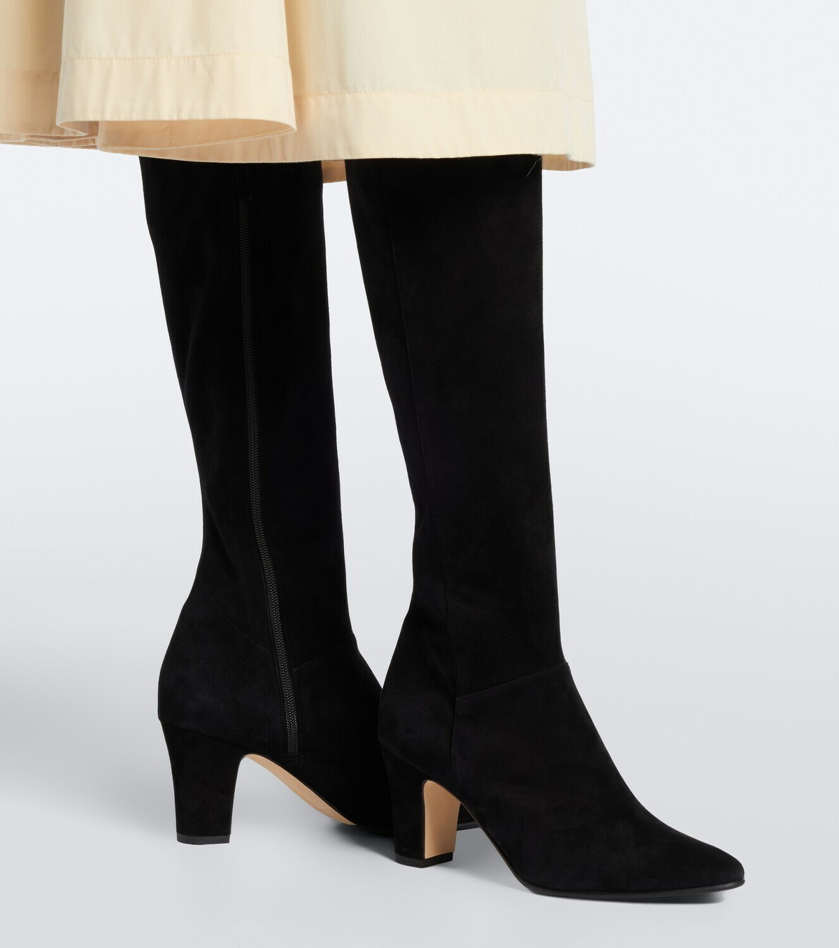 Manolo Blahnik Pitana suede knee-high boots
