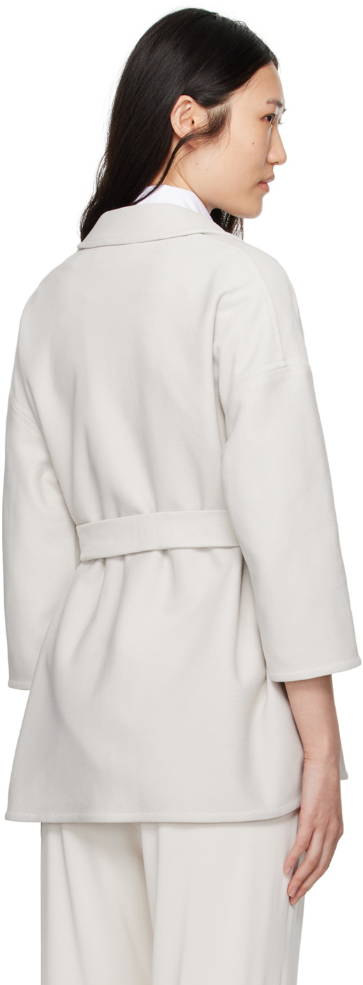 Max Mara Leisure Off-White Cinese Jacket