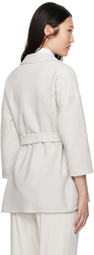 Max Mara Leisure Off-White Cinese Jacket