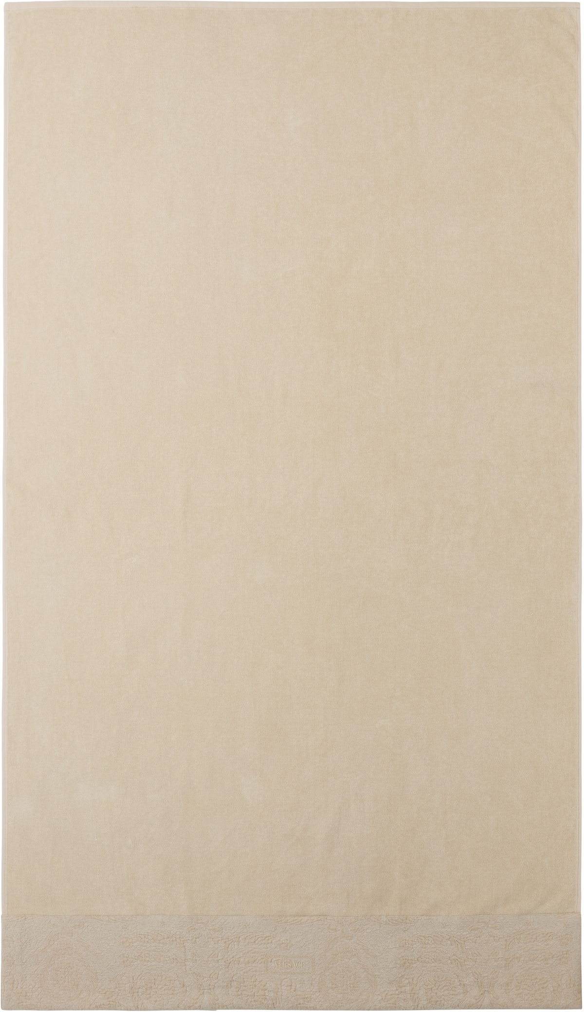 Versace Beige Barocco Towel Set, 5 pcs