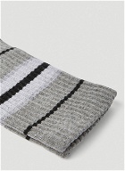 Striped Socks in Grey