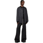 Rick Owens Moncler + Rick Owens Black Flight Parka Jacket