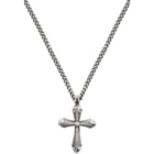 Emanuele Bicocchi Silver Cross Necklace
