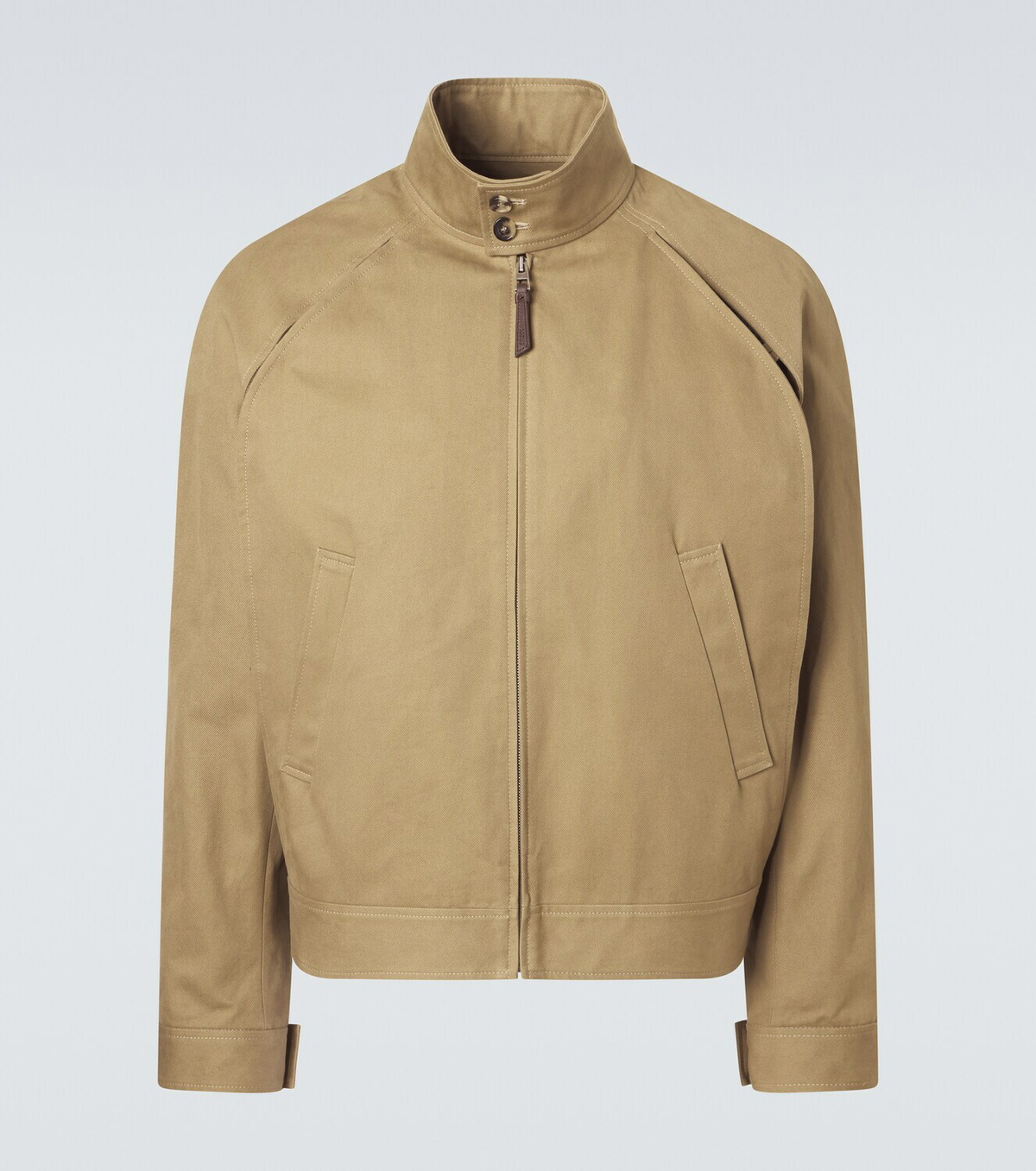 Loewe Layered cotton gabardine jacket