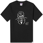 Bedwin & The Heartbreakers Men's Yodocho It's Academic T-Shirt in Black