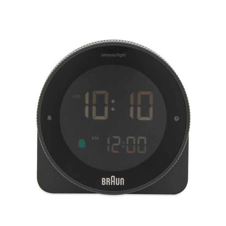 Photo: Braun BC24 Digital Alarm Clock in Black
