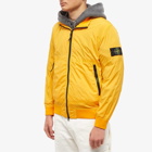 Stone Island Men's Crinkle Reps Jacket in Orange