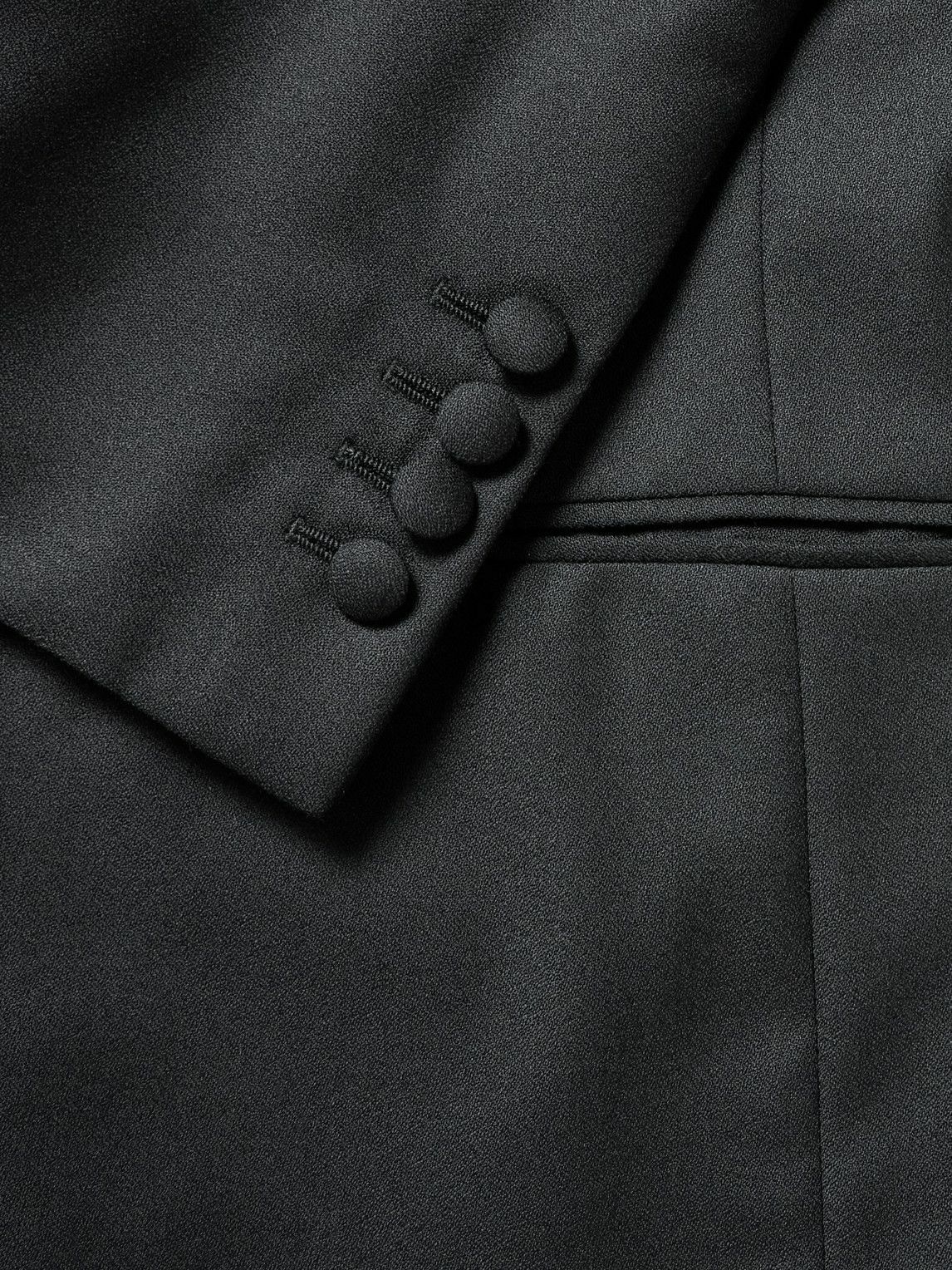 Kingsman - Shawl-Collar Wool Tuxedo Jacket - Black