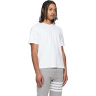 Thom Browne White Milano Cotton 4-Bar T-shirt