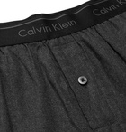 Calvin Klein Underwear - Checked Cotton-Blend Pyjama Trousers - Gray