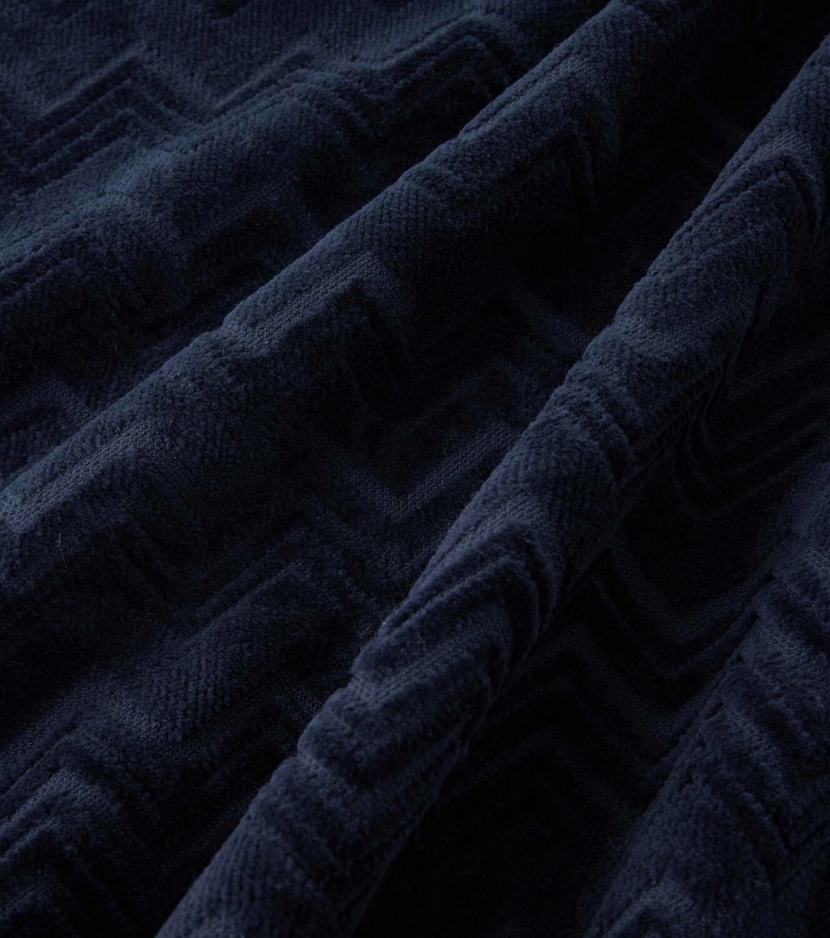 Missoni Chalk Zig Zag cotton terry bath sheet