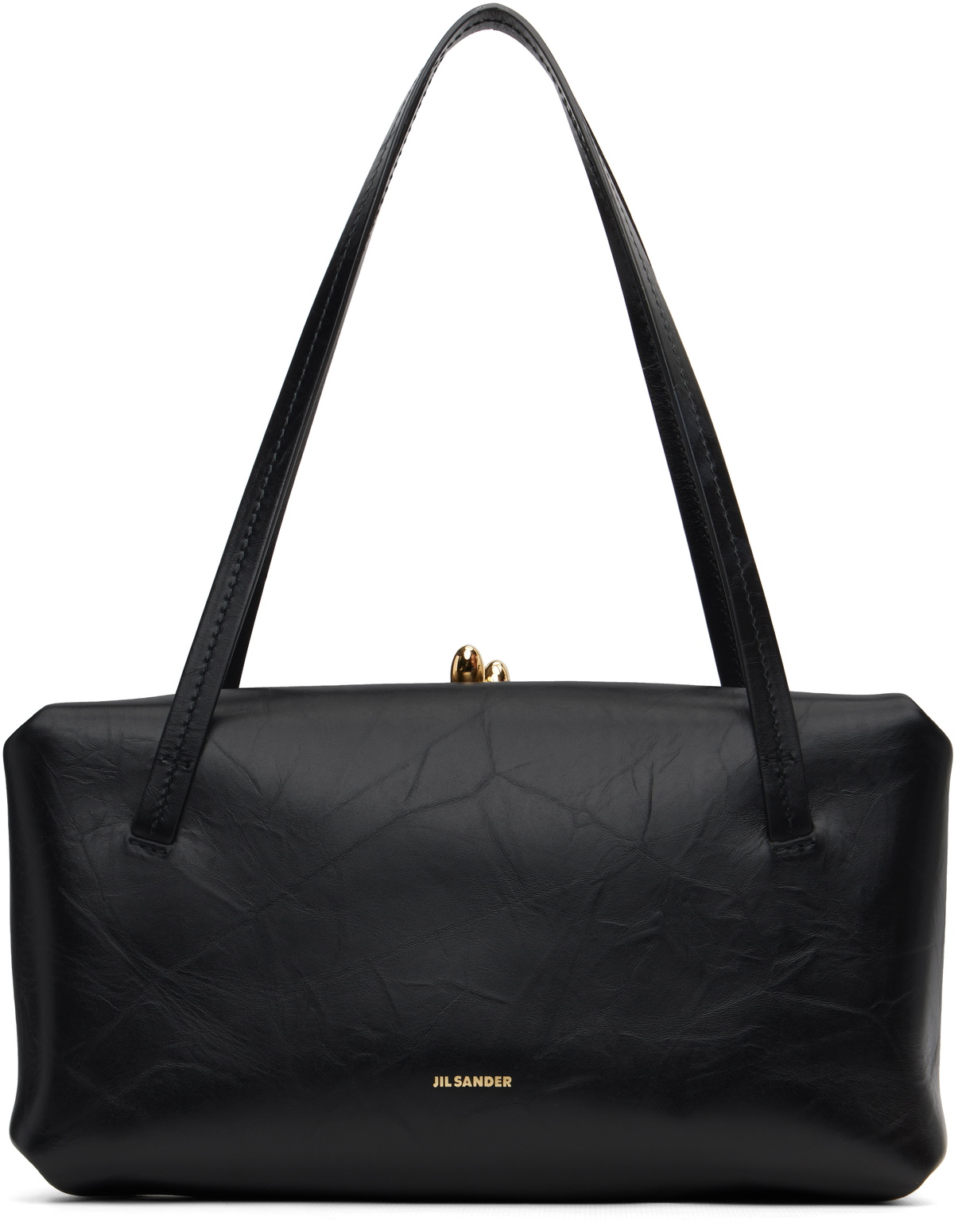 Jil Sander Black Goji Pillow Small Bag