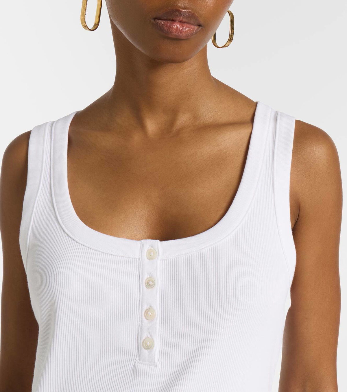 Veronica Beard Abbott cotton-blend tank top