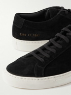 Common Projects - Achilles Suede Sneakers - Black