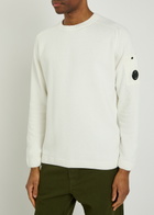C.P. Company Cotton Jumper White