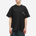 WTAPS Men's 23 Print Pocket T-Shirt in Black
