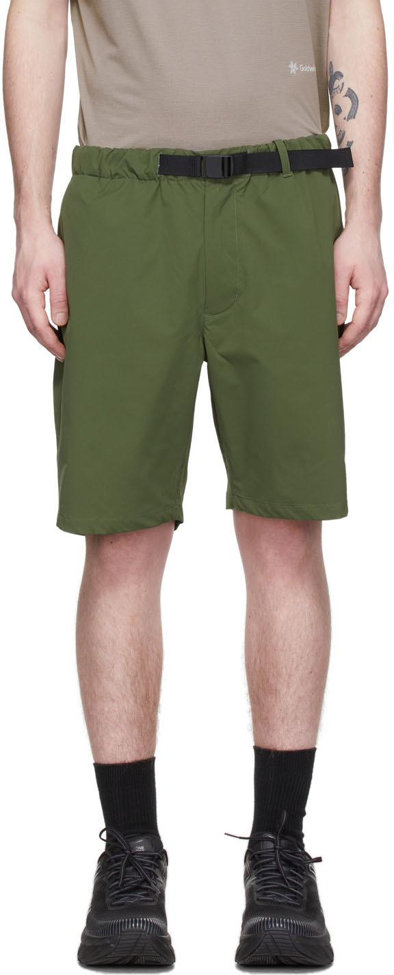 Goldwin Nylon Shorts - Urban Green