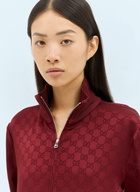 Gucci GG Jacquard Zip-Up Jacket