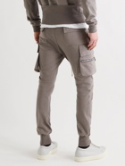 RICK OWENS - Mastodon Slim-Fit Tapered Organic Cotton-Jersey Sweatpants - Green