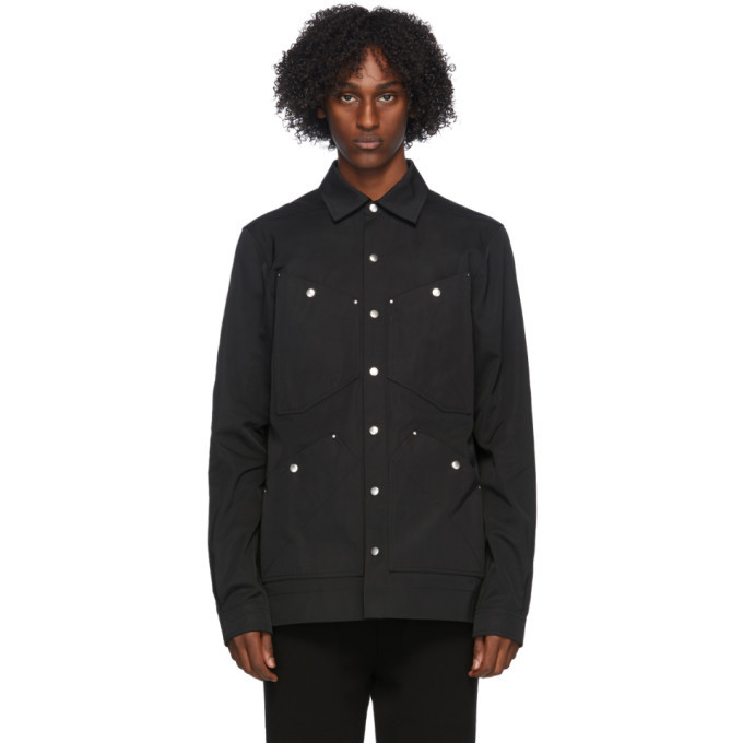 RickOwens FOUR POCKET OUTER SHIRT 52-