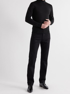 TOM FORD - Lurex Mock-Neck Sweater - Black