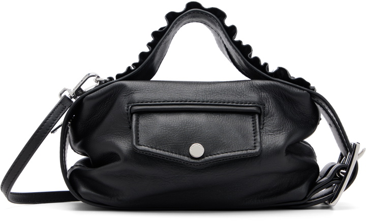 Photo: Simone Rocha Black Mini Biker Frill Belt Bag