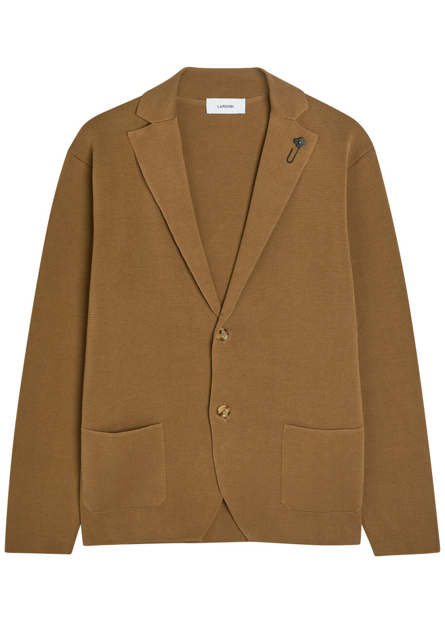 Lardini Cotton Cardigan Brown