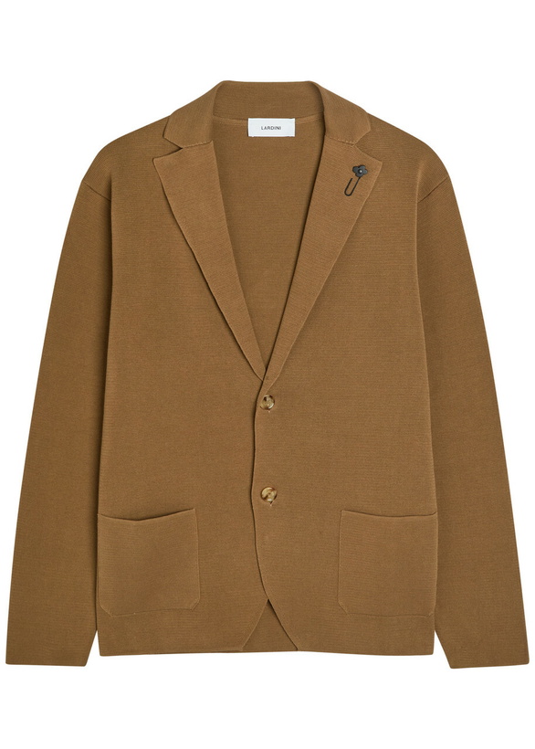 Photo: Lardini Cotton Cardigan Brown