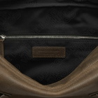 MARGESHERWOOD Women's Soft Boston Bag in Washed Brown Embossed Pull-Up 