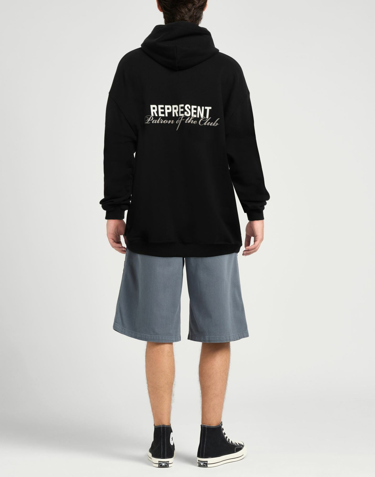 Represent Mens Sweatshirt in Black