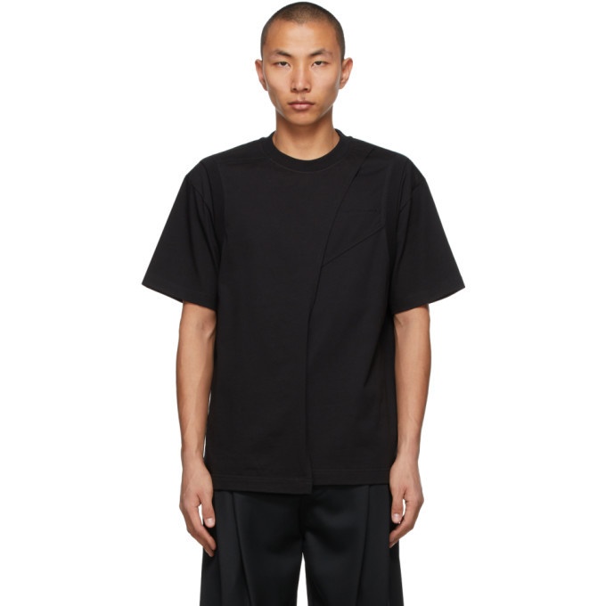 Photo: Feng Chen Wang Black Layered 2-In-1 T-Shirt