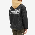 Neighborhood Men's Windbreaker Logo Jacket in Black