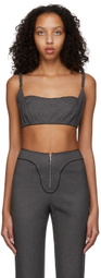 Anna October Grey Eugenie Top